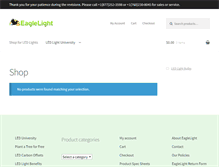 Tablet Screenshot of eaglelight.com
